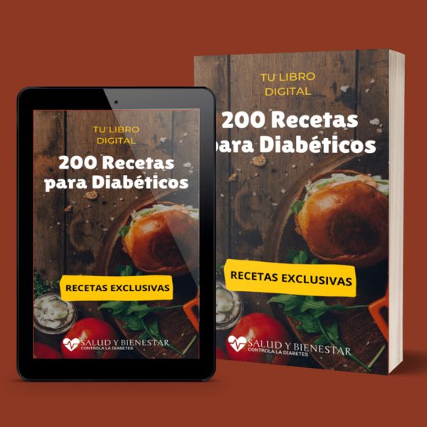 200 recetas saludables para diabéticos + bonos
